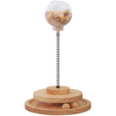 Zone Giocattoli Per Gatti Che Alleviano La Noia Artefact Tumbler Ball Cat Teaser Stick, Resistente Ai Morsi, Automatico, Per Gatti - Vassoio Rotante 【palla Liofilizzata】 Zone Giocattoli Per Gatti Che Alleviano La Noia Artefact Tumbler Ball Cat Teaser Stick, Resistente Ai Morsi, Automatico, Per Gatti - Vassoio Rotante 【palla Liofilizzata】
