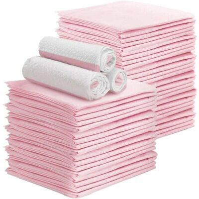 OEM Set Di 100 Tappetini Assorbenti Per L'Addestramento Dei Cani, Super Assorbenti, Ultra Spessi, Per Cuccioli, Completamente Impermeabili, Tappetini Per L'Addestramento Dei Cani, 33x45 Cm, Rosa -crezuo OEM Set Di 100 Tappetini Assorbenti Per L'Addestramento Dei Cani, Super Assorbenti, Ultra Spessi, Per Cuccioli, Completamente Impermeabili, Tappetini Per L'Addestramento Dei Cani, 33x45 Cm, Rosa -crezuo