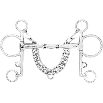 Waldhausen Morsetto Pelham Doppio Articolato Acciaio Inox 13.5 Cm Waldhausen Morsetto Pelham Doppio Articolato Acciaio Inox 13.5 Cm