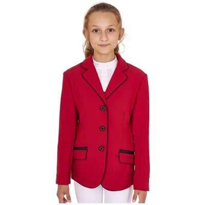 AMAHORSE Girl's Technical Competition Riding Jacket Tecno Stretch: 14 Years, Incense (16-1010) AMAHORSE Girl's Technical Competition Riding Jacket Tecno Stretch: 14 Years, Incense (16-1010)