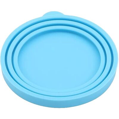 Zone Contenitore Per Cibo Per Cani E Gatti In Silicone Pet Con Coperchio, 1 Pz (azzurro Cielo) Zone Contenitore Per Cibo Per Cani E Gatti In Silicone Pet Con Coperchio, 1 Pz (azzurro Cielo)