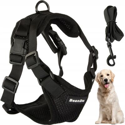 OEM Imbracatura Per Cani Xl Anti-trazione Nero (100) Gaba OEM Imbracatura Per Cani Xl Anti-trazione Nero (100) Gaba
