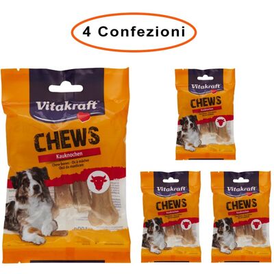 Vitakraft Osso Mini Per Cani Snack Chews 7,8 Cm 4 Confezioni Da 4 Pezzi 100 Gr Vitakraft Osso Mini Per Cani Snack Chews 7,8 Cm 4 Confezioni Da 4 Pezzi 100 Gr