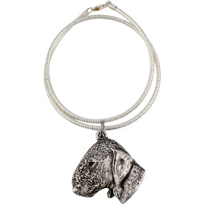 OEM Bedlington Terrier, Rothbury Terrier - Collana Per Cani, Gioielli Unici Per Amanti Dei Cani, Ciondolo A Forma Di Serpente Unico Di Art-dog OEM Bedlington Terrier, Rothbury Terrier - Collana Per Cani, Gioielli Unici Per Amanti Dei Cani, Ciondolo A Forma Di Serpente Unico Di Art-dog