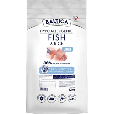 OEM Baltica Nutraceutic Pesce E Riso Ipoallergenico Xl/l Razze Di Taglia Grande 12 Kg OEM Baltica Nutraceutic Pesce E Riso Ipoallergenico Xl/l Razze Di Taglia Grande 12 Kg