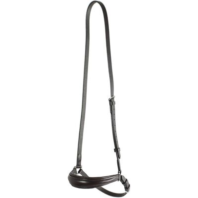 Supreme Cob, Noir: Mamelon Allemand En Cuir Avec Anneaux Pour La Fermeture De La Bouche Supreme Cob, Noir: Mamelon Allemand En Cuir Avec Anneaux Pour La Fermeture De La Bouche
