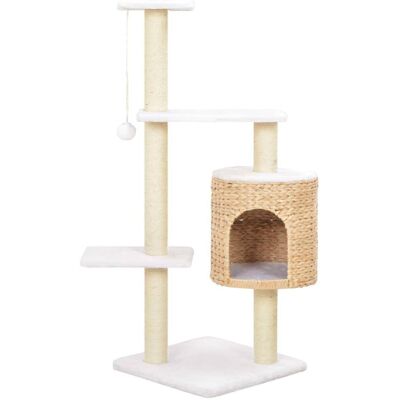 HELLOSHOP26 - Tiragraffi Per Gatti Tiragraffi Nicchia Peluche In Sisal Seagrass Beige 3702267 HELLOSHOP26 - Tiragraffi Per Gatti Tiragraffi Nicchia Peluche In Sisal Seagrass Beige 3702267