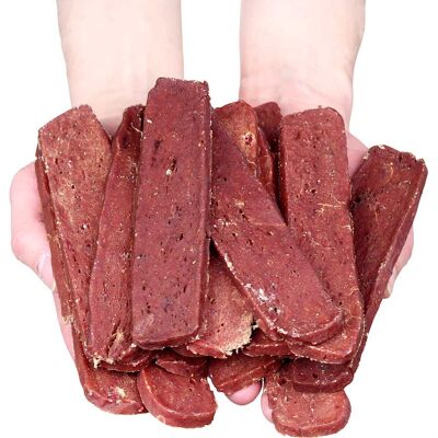 OEM Snack Per Cani, Strisce Al Manzo, Hau&miau, 500 G OEM Snack Per Cani, Strisce Al Manzo, Hau&miau, 500 G