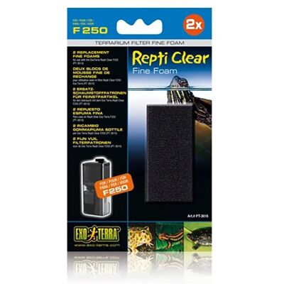 Ricambio Exo Terra Foamex Fino per Filtro Repti Clear F250 Ricambio Exo Terra Foamex Fino per Filtro Repti Clear F250