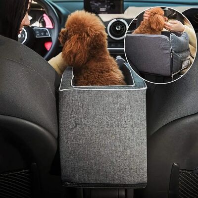 OEM Seggiolino Rialzato Adatto A Cani E Gatti Di Piccola Taglia, Borsa Per Il Trasporto Di Cuccioli Che Può Essere Riposta Nel Bracciolo Dell'auto, Dotata Di Guinzaglio Di Sicurezza Removibile E Copertura OEM Seggiolino Rialzato Adatto A Cani E Gatti Di Piccola Taglia, Borsa Per Il Trasporto Di Cuccioli Che Può Essere Riposta Nel Bracciolo Dell'auto, Dotata Di Guinzaglio Di Sicurezza Removibile E Copertura