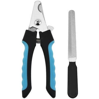 OEM Tagliaunghie Professionale Per Cani E Gatti Misura Grande 16 Cm In Acciaio Inox – Tronchese Per Toelettatura Cani Con Sicurezza – Accessorio Per Animali (blu-nero) OEM Tagliaunghie Professionale Per Cani E Gatti Misura Grande 16 Cm In Acciaio Inox – Tronchese Per Toelettatura Cani Con Sicurezza – Accessorio Per Animali (blu-nero)