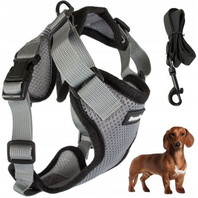 OEM Imbracatura Per Cani M Senza Tirare Grigia (100) Gaba OEM Imbracatura Per Cani M Senza Tirare Grigia (100) Gaba