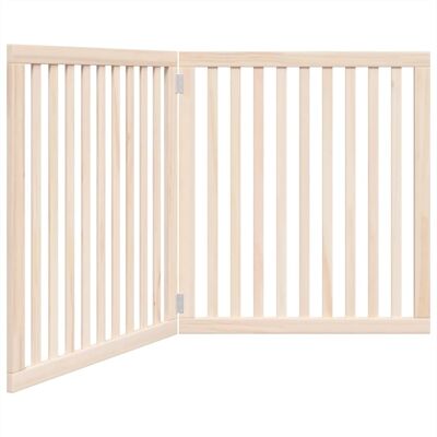HELLOSHOP26 Cancelletto Di Sicurezza Pieghevole Per Cani A 2 Pannelli 160 Cm Legno Di Pioppo Marrone 020023031 HELLOSHOP26 Cancelletto Di Sicurezza Pieghevole Per Cani A 2 Pannelli 160 Cm Legno Di Pioppo Marrone 020023031