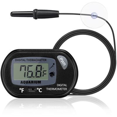 OEM Termometro Per Acquario Con Ampio Display Lcd Fahrenheit/celsius (℉/℃) Termometro Per Acquario Per Acquari Rettili Terrari Termometro Digitale Per Acqua Con Ventosa OEM Termometro Per Acquario Con Ampio Display Lcd Fahrenheit/celsius (℉/℃) Termometro Per Acquario Per Acquari Rettili Terrari Termometro Digitale Per Acqua Con Ventosa
