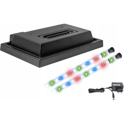 OEM Copertura Per Acquario 40x25 Nera + Illuminazione Led Full Spectrum Zbcbnb OEM Copertura Per Acquario 40x25 Nera + Illuminazione Led Full Spectrum Zbcbnb