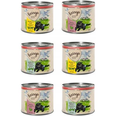 OEM Cibo Umido Per Gatti Feringa Classic Kitten Meat Menu, Mix Di Gusti, 6 X 200 G OEM Cibo Umido Per Gatti Feringa Classic Kitten Meat Menu, Mix Di Gusti, 6 X 200 G