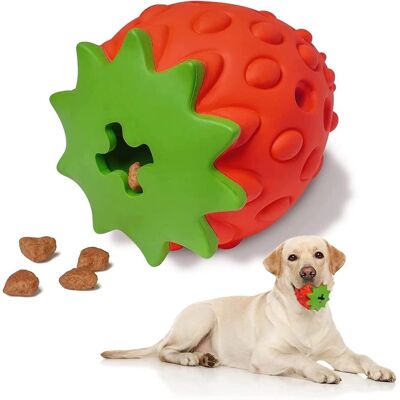OEM Questo Resistente Giocattolo Interattivo A Forma Di Fragola È Realizzato In Gomma Naturale Ed È Adatto A Cani Di Tutte Le Taglie, Favorendo Una Buona Salute Dentale. OEM Questo Resistente Giocattolo Interattivo A Forma Di Fragola È Realizzato In Gomma Naturale Ed È Adatto A Cani Di Tutte Le Taglie, Favorendo Una Buona Salute Dentale.
