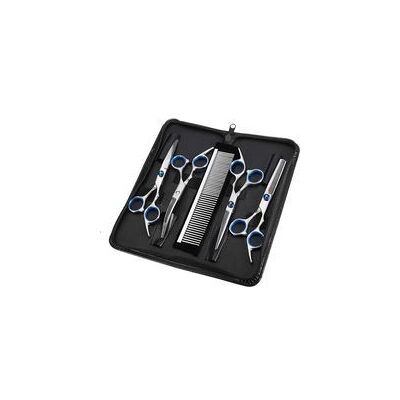 OEM Forbici Per Cani, Forbici Per La Toelettatura Dei Cani, Set Di Forbici Per Gatti 5 In 1 Affilate E Curve, Set Per La Toelettatura Del Muso Del Cane, Con Caratteristiche: Vite - Crezuo OEM Forbici Per Cani, Forbici Per La Toelettatura Dei Cani, Set Di Forbici Per Gatti 5 In 1 Affilate E Curve, Set Per La Toelettatura Del Muso Del Cane, Con Caratteristiche: Vite - Crezuo