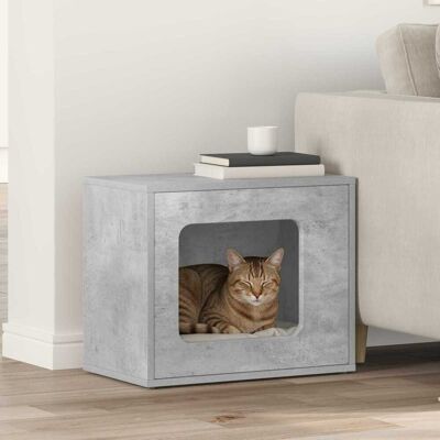 VIDAXL Casa Per Gatti Calcestruzzo 51 X 30 X 42,5 Cm VIDAXL Casa Per Gatti Calcestruzzo 51 X 30 X 42,5 Cm