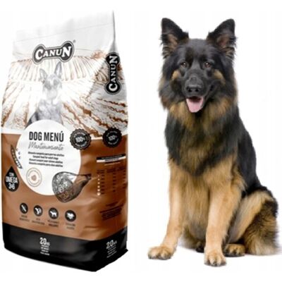 OEM Menu Canun Dog Con Pastore Americano Di Manzo 20kg OEM Menu Canun Dog Con Pastore Americano Di Manzo 20kg