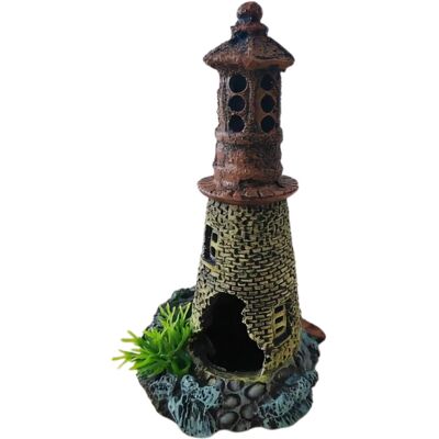 OEM Faro Decorativo In Miniatura Con Tema Costiero E Base Appesantita OEM Faro Decorativo In Miniatura Con Tema Costiero E Base Appesantita