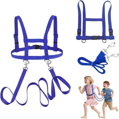 Neptune Set Di 2 Guinzagli Per Bambini - Imbracatura Regolabile - Con Guinzaglio Extra Lungo - Imbracatura Per Bambini - Giocattolo Per Cavalli - Blu Neptune Set Di 2 Guinzagli Per Bambini - Imbracatura Regolabile - Con Guinzaglio Extra Lungo - Imbracatura Per Bambini - Giocattolo Per Cavalli - Blu