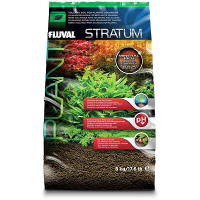 Fluval Stratum Substrato Naturale 8 Kg Per Acquario Fluval Stratum Substrato Naturale 8 Kg Per Acquario
