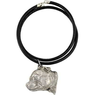 OEM Staffordshire Bull Terrier, Staffik, Staffi Iii - Collana Per Cani, Ciondolo Placcato Argento Per Amanti Dei Cani, Gioiello Unico Di Art-dog OEM Staffordshire Bull Terrier, Staffik, Staffi Iii - Collana Per Cani, Ciondolo Placcato Argento Per Amanti Dei Cani, Gioiello Unico Di Art-dog