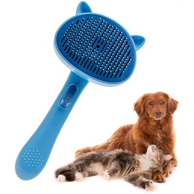 OEM Spazzola Per Cani E Gatti, Spazzola Per La Rimozione Del Pelo Lungo E Corto, Rimozione Del Pelo Degli Animali Domestici Con Un Solo Clic, Pettine Massaggiante (blu) OEM Spazzola Per Cani E Gatti, Spazzola Per La Rimozione Del Pelo Lungo E Corto, Rimozione Del Pelo Degli Animali Domestici Con Un Solo Clic, Pettine Massaggiante (blu)