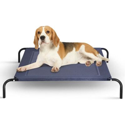 HELLOSHOP26 Culla Rialzata Per Cani Dimensioni 110 X 80 X 18 Cm Portata 40 Kg Facile Da Trasportare Design Moderno In Ferro Grigio Codice Articolo 200019521. HELLOSHOP26 Culla Rialzata Per Cani Dimensioni 110 X 80 X 18 Cm Portata 40 Kg Facile Da Trasportare Design Moderno In Ferro Grigio Codice Articolo 200019521.