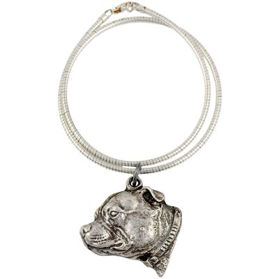 OEM Staffordshire Bull Terrier, Staffik, Staffi Iii - Collana Per Cani, Gioielli Unici Per Amanti Dei Cani, Ciondolo A Forma Di Serpente Unico Di Art-dog OEM Staffordshire Bull Terrier, Staffik, Staffi Iii - Collana Per Cani, Gioielli Unici Per Amanti Dei Cani, Ciondolo A Forma Di Serpente Unico Di Art-dog