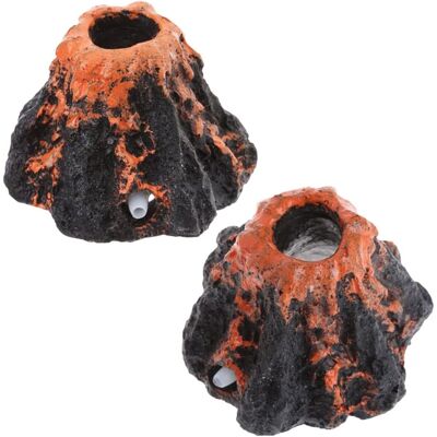 OEM Decorazione Acquario 2 Pezzi Decorazione Acquario Vulcano Decorazione Acquario Resina Paesaggio Vulcanico Decorazione Accessorio Acquario Vulcano Acquario Ornamento Pompa A Bolle D'Aria OEM Decorazione Acquario 2 Pezzi Decorazione Acquario Vulcano Decorazione Acquario Resina Paesaggio Vulcanico Decorazione Accessorio Acquario Vulcano Acquario Ornamento Pompa A Bolle D'Aria