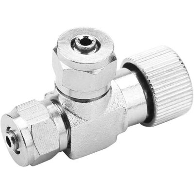 OEM Valvola A Spillo Per Acquario Per Regolatore Di Co2 E Contabollicine (valvola Di Regolazione A Doppia Testa, 2) OEM Valvola A Spillo Per Acquario Per Regolatore Di Co2 E Contabollicine (valvola Di Regolazione A Doppia Testa, 2)