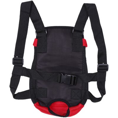 OEM Adatto Al Pratico Trasportino Per Animali Domestici A Forma Di S Di Colore Rosso, Dotato Di Collare Di Sicurezza E Fibbia Per Il Guinzaglio. OEM Adatto Al Pratico Trasportino Per Animali Domestici A Forma Di S Di Colore Rosso, Dotato Di Collare Di Sicurezza E Fibbia Per Il Guinzaglio.