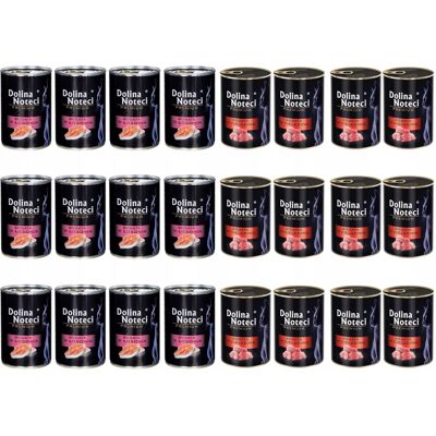 OEM Dolina Noteci Gatto Salmone + Vitello - 24x400g OEM Dolina Noteci Gatto Salmone + Vitello - 24x400g
