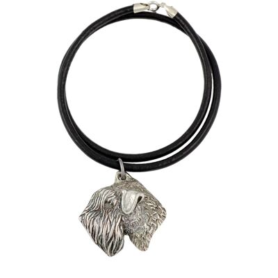 OEM Terrier Irlandese A Pelo Morbido, Wheaten Terrier - Collana Con Cane, Ciondolo Placcato Argento Per Amanti Dei Cani, Gioiello Unico Di Art-dog OEM Terrier Irlandese A Pelo Morbido, Wheaten Terrier - Collana Con Cane, Ciondolo Placcato Argento Per Amanti Dei Cani, Gioiello Unico Di Art-dog