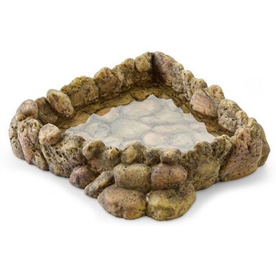Exo Terra Corner Water Dish, Ciotola Per Acqua Per Rettili, Extra Grande Exo Terra Corner Water Dish, Ciotola Per Acqua Per Rettili, Extra Grande