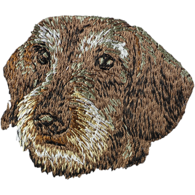 OEM Bassotto A Pelo Duro - Toppa A Forma Di Cane, Toppa Ricamata, Decorazione Unica Per Zaino Di Art-dog OEM Bassotto A Pelo Duro - Toppa A Forma Di Cane, Toppa Ricamata, Decorazione Unica Per Zaino Di Art-dog