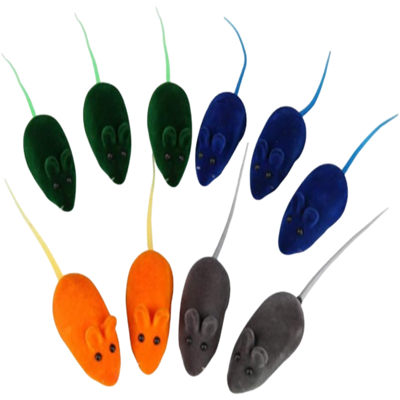 OEM Topolino Gatto In Gomma Morbida, Giocattolo Interattivo Con Fischietto, Colore Casuale, 10 Pezzi OEM Topolino Gatto In Gomma Morbida, Giocattolo Interattivo Con Fischietto, Colore Casuale, 10 Pezzi