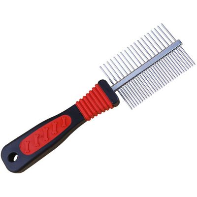 OEM Pettine Per Toelettatura Cani, Pettine A Rastrello Per Gatti Pettine Con Spazzola Per Denti In Metallo A Doppia Faccia Arrotondata Pettine Antipulci Per Pettine Per Toelettatura Animali A Pelo Medio E OEM Pettine Per Toelettatura Cani, Pettine A Rastrello Per Gatti Pettine Con Spazzola Per Denti In Metallo A Doppia Faccia Arrotondata Pettine Antipulci Per Pettine Per Toelettatura Animali A Pelo Medio E