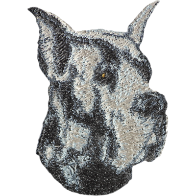 OEM Grande Alano I - Toppa A Forma Di Cane, Toppa Ricamata, Decorazione Unica Per Zaino Di Art-dog OEM Grande Alano I - Toppa A Forma Di Cane, Toppa Ricamata, Decorazione Unica Per Zaino Di Art-dog
