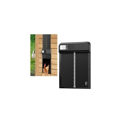 KEEMOTE Porta Automatica Per Pollaio – Impermeabile Ipx3 – Abs E Lega Di Alluminio – Apertura/chiusura Con Sensore Di Luce – Installazione Rapida KEEMOTE Porta Automatica Per Pollaio – Impermeabile Ipx3 – Abs E Lega Di Alluminio – Apertura/chiusura Con Sensore Di Luce – Installazione Rapida