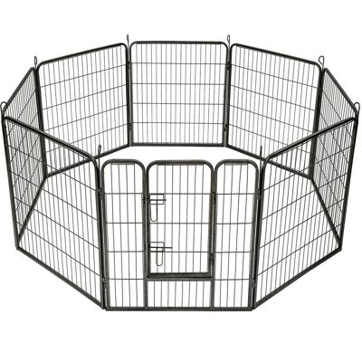 HELLOSHOP26 Recinto Modulare Per Cani 80 Cm 3708150 HELLOSHOP26 Recinto Modulare Per Cani 80 Cm 3708150
