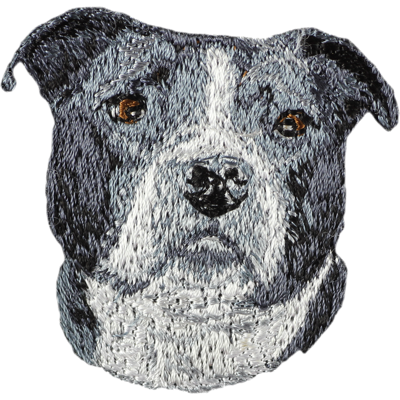 OEM Bulldog Americano - Toppa A Forma Di Cane, Toppa Ricamata, Decorazione Unica Per Zaino Di Art-dog OEM Bulldog Americano - Toppa A Forma Di Cane, Toppa Ricamata, Decorazione Unica Per Zaino Di Art-dog