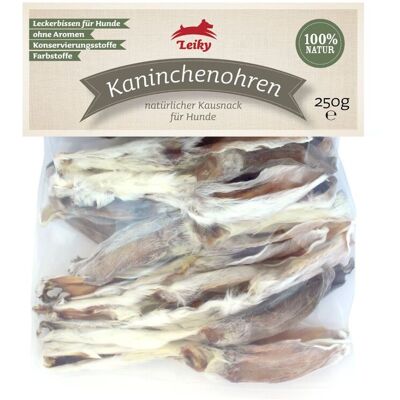 OEM Orecchie Di Coniglio Con Pelo Per Cani 250 G Masticabili Naturali Ricche Di Calcio E Collagene Leiky OEM Orecchie Di Coniglio Con Pelo Per Cani 250 G Masticabili Naturali Ricche Di Calcio E Collagene Leiky