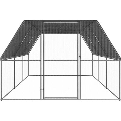 MAISON EXCLUSIVE - Gabbia Per Polli Da Esterno 3x6x2 M In Acciaio Zincato MAISON EXCLUSIVE - Gabbia Per Polli Da Esterno 3x6x2 M In Acciaio Zincato