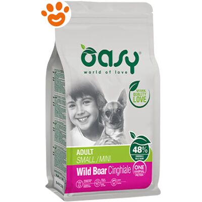 Oasy One Proteina Animale Piccolo & Mini Cibo per Cani Oasy One Proteina Animale Piccolo & Mini Cibo per Cani