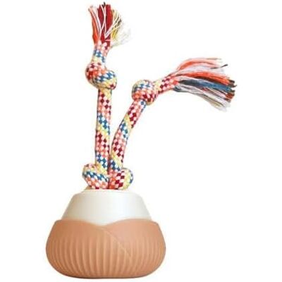 OEM Giocattolo Interattivo Automatico Per Animali Domestici Con Corda Di Cotone Rotante - Giocattolo Sportivo Ricaricabile Tramite Usb Con Base In Silicone Antiscivolo, Adatto Per Giocare In Casa Con Gatt OEM Giocattolo Interattivo Automatico Per Animali Domestici Con Corda Di Cotone Rotante - Giocattolo Sportivo Ricaricabile Tramite Usb Con Base In Silicone Antiscivolo, Adatto Per Giocare In Casa Con Gatt