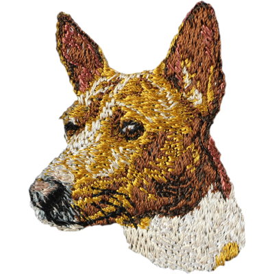OEM Basenji, Basenji, Cane Del Congo - Toppa A Forma Di Cane, Toppa Ricamata, Decorazione Unica Per Zaino Di Art-dog OEM Basenji, Basenji, Cane Del Congo - Toppa A Forma Di Cane, Toppa Ricamata, Decorazione Unica Per Zaino Di Art-dog