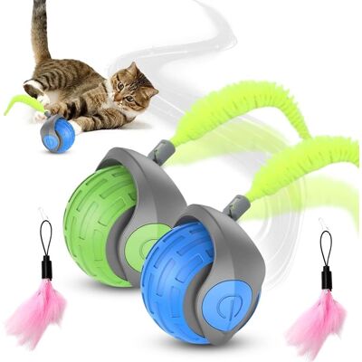 Neptune Chase Master Pro - Confezione Da 2 Giocattoli Ricaricabili Per Gatti - Palline Rotolanti - Giocattolo Interattivo E Morbido - Giocattolo Elettrico Per Gatti Neptune Chase Master Pro - Confezione Da 2 Giocattoli Ricaricabili Per Gatti - Palline Rotolanti - Giocattolo Interattivo E Morbido - Giocattolo Elettrico Per Gatti